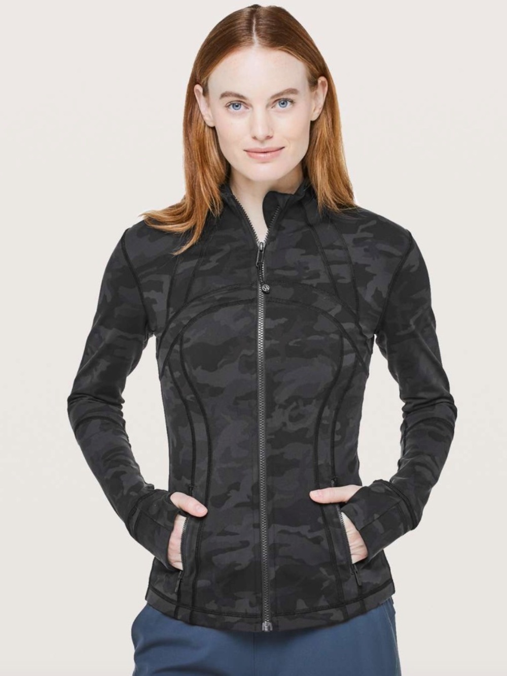 Lululemon Define Jacket, Incognito Camo Multi Grey